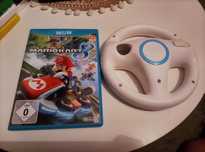 Mario kart 8 Nintendo Wii U + oryginalna kierownica