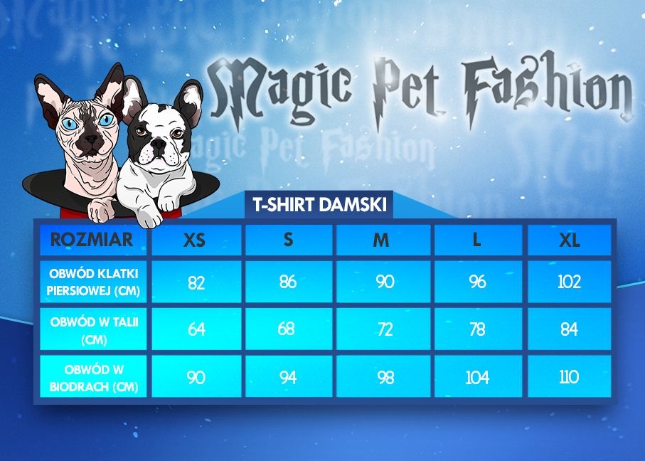 Magic Pet Fahion koszulka damska w koty rozm L