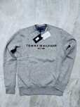 Szara męska ocieplana bluza Tommy Hilfiger EST r. S logo haft