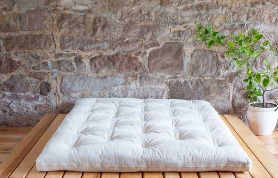 Materac Futon + stelaż rozkładany