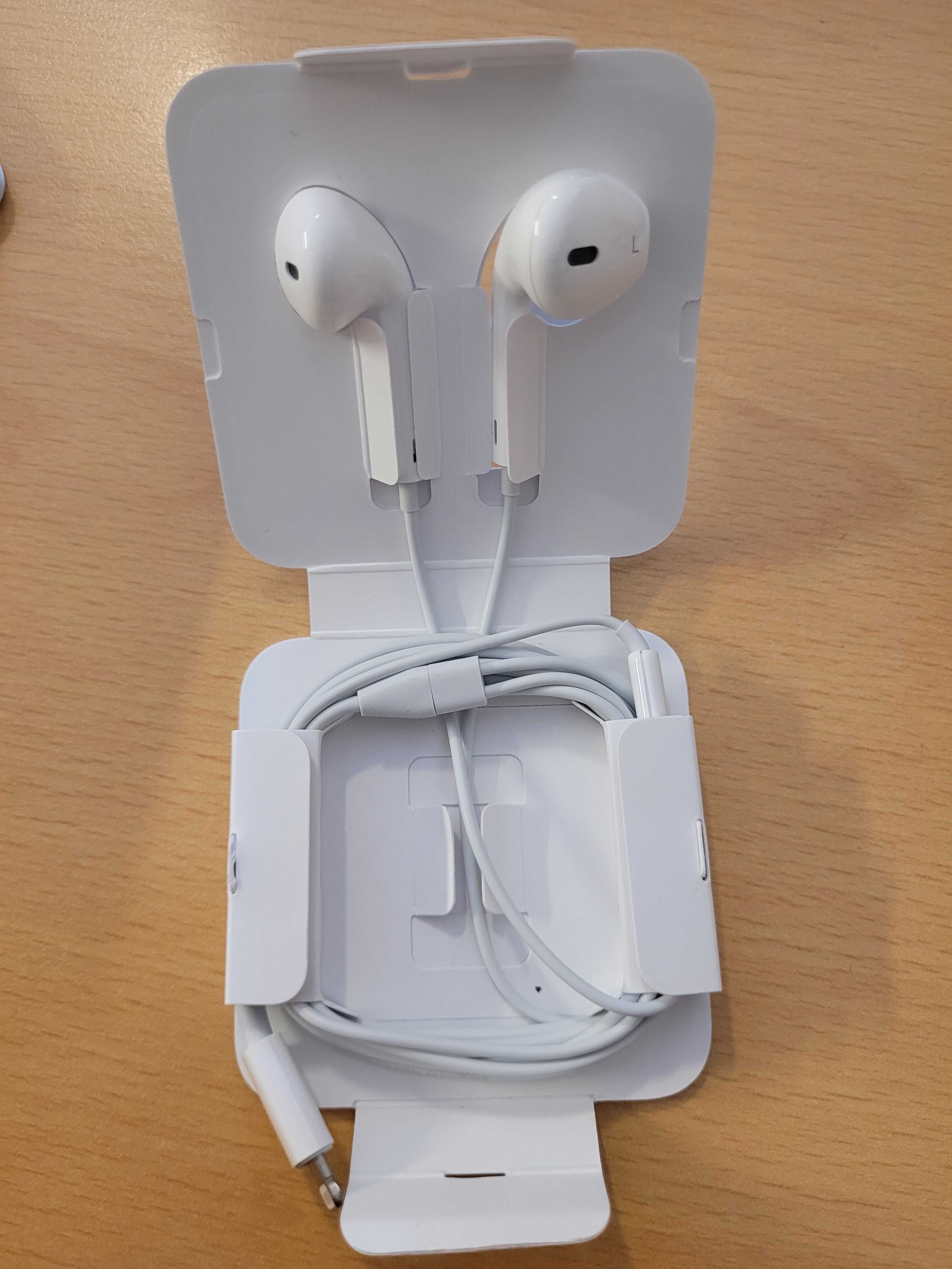NOWE słuchawki APPLE EarPods Lightning Connector oryginalne nieużywane