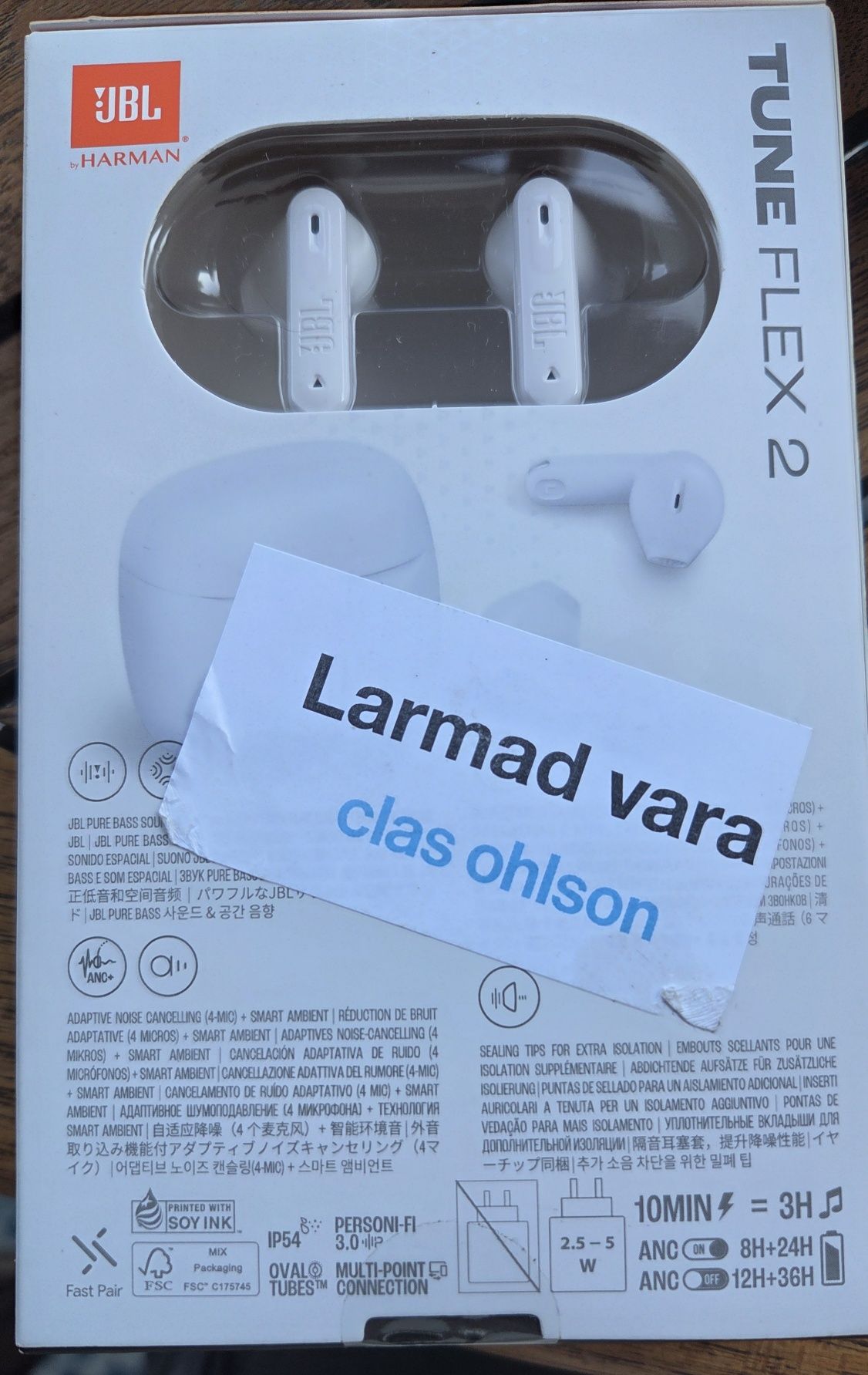 Słuchawki JBL Tune flex 2