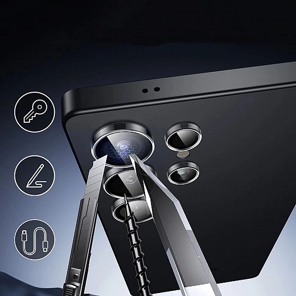 Osłona aparatu ESR Armorite na Samsung Galaxy S25 Ultra - przezroczyst