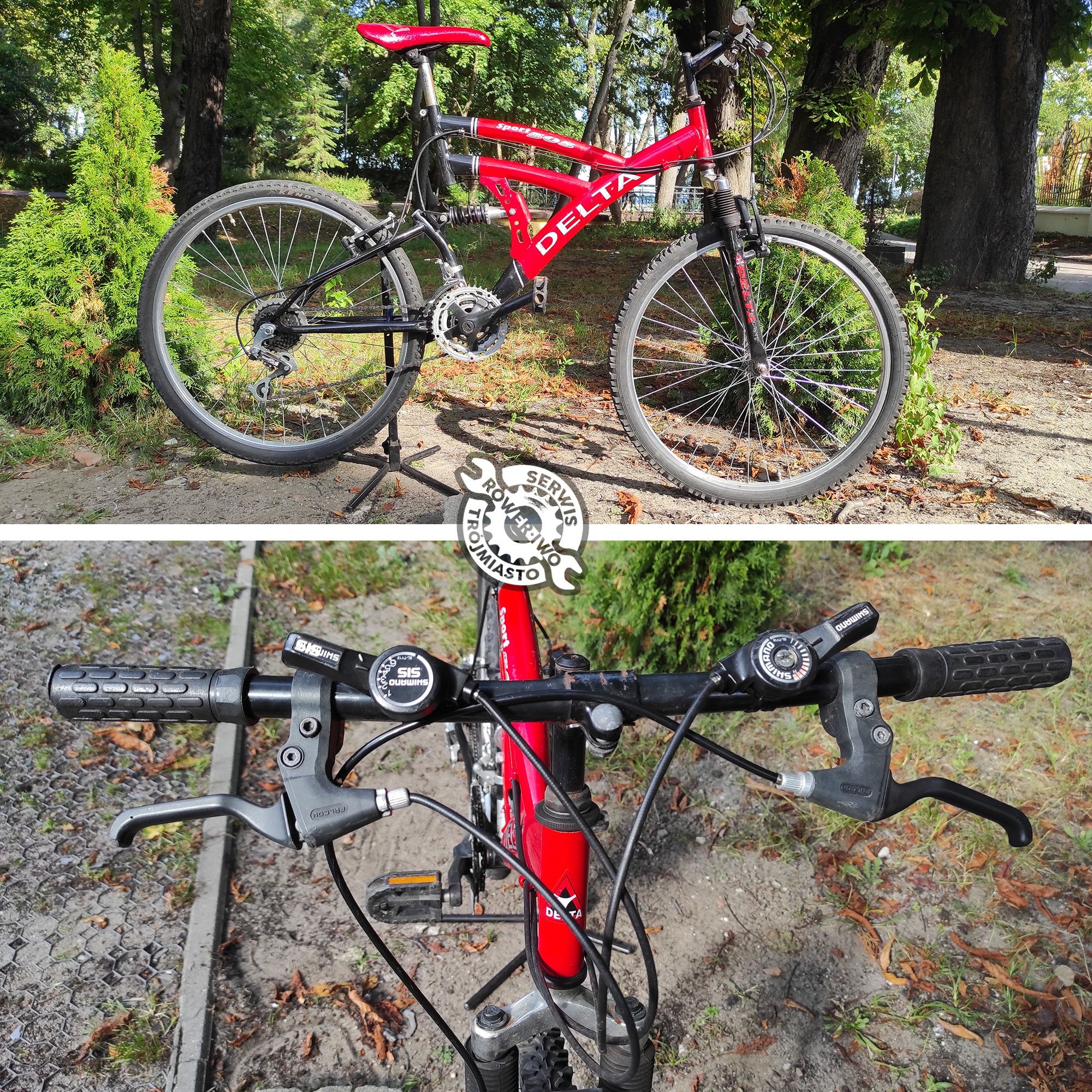 Rower MTB Sport 505 Delta z amortyzacją