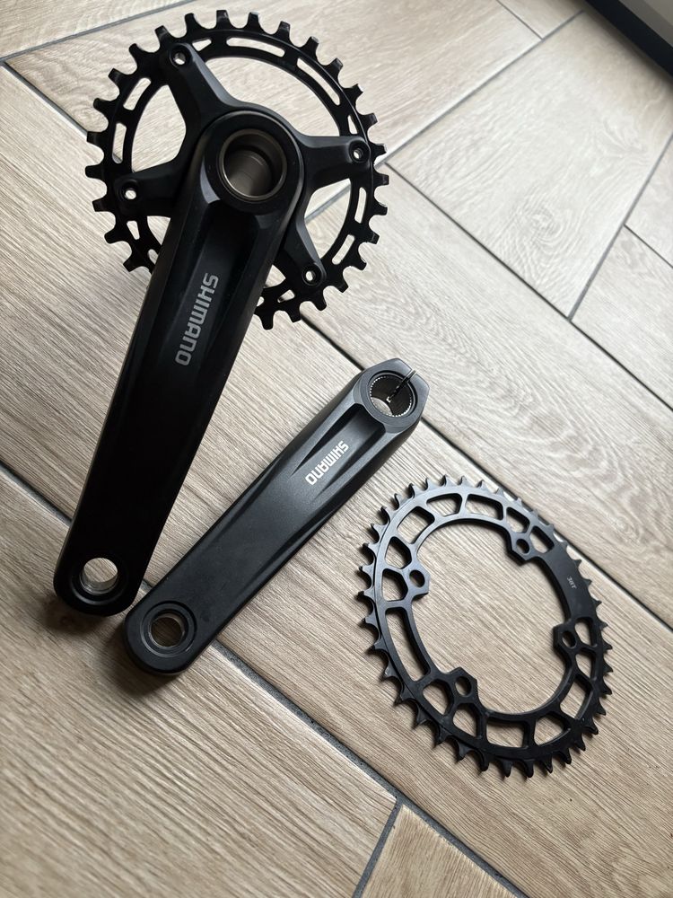 Korby Shimano MT510 Deore 1x11 narrow wide zębatka 30T lub 38T BCD96