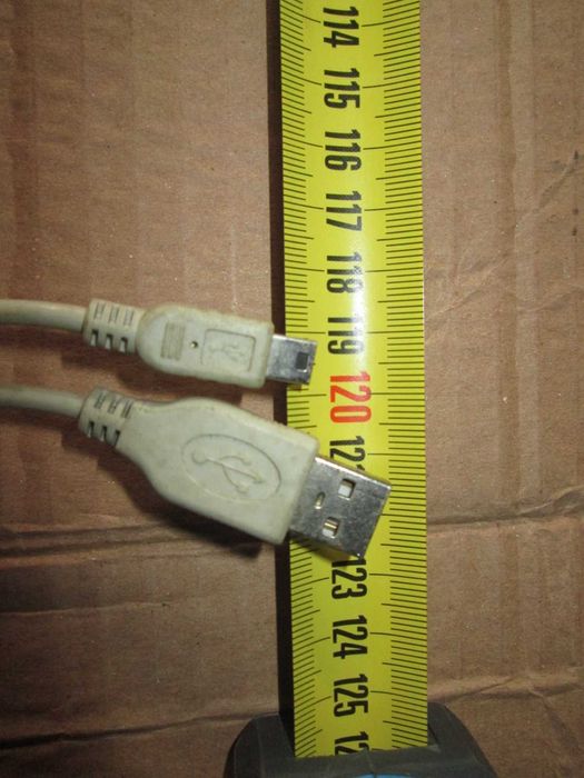 Кабель USB-miniUSB (Тип B) 120 см.