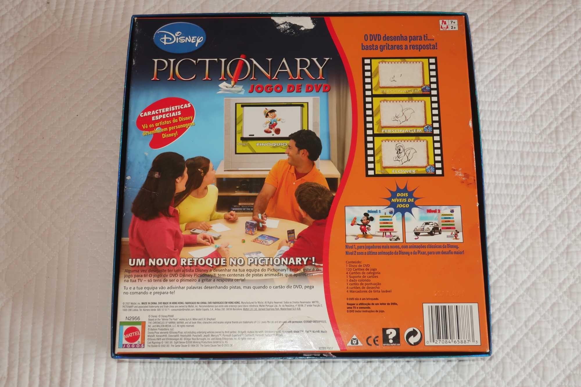 Jogo Pictionary Disney em ótimo estado