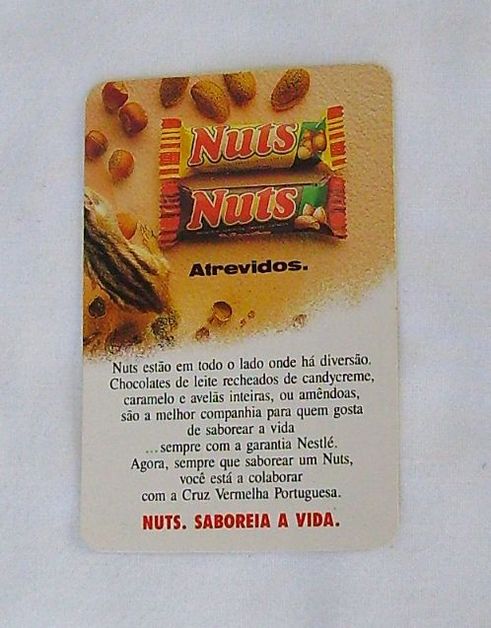 Calendários de Chocolates da marca Nestlé - 1990 / 1991