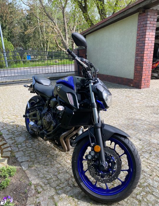 Yamaha MT07 2019 r 8000 km przebiegu