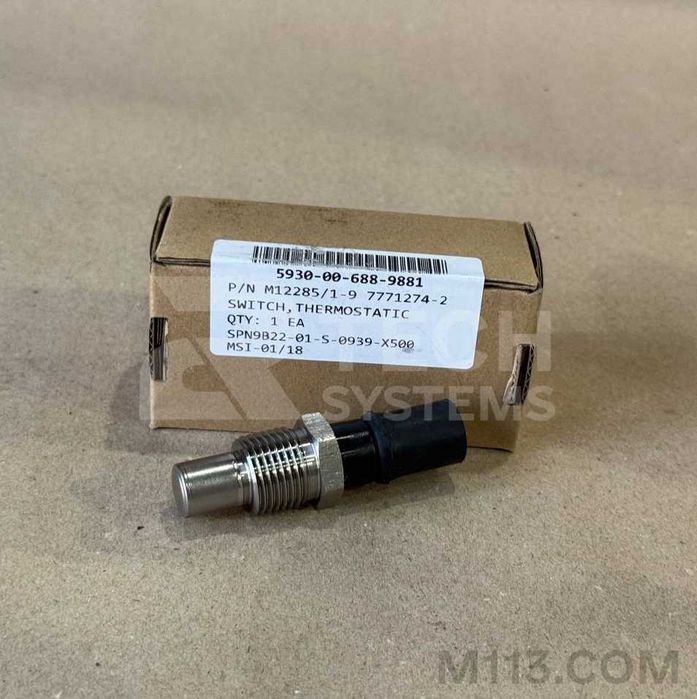 Датчик температурний PN M12285/1-9 NSN 5930-00-688-9881