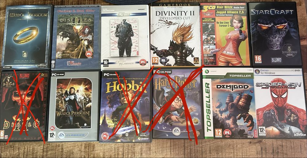 Stare gry PC retro