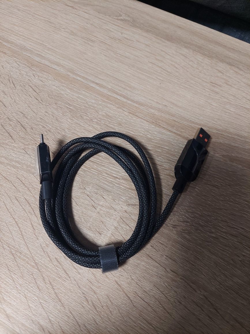 Шнур усиленный кабель type-c usb для скоростной зарядки