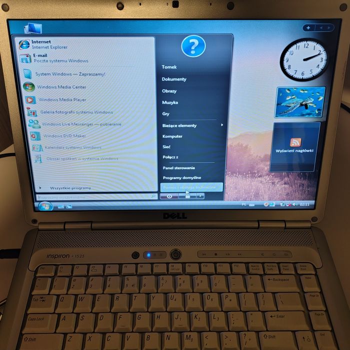 Laptop Dell Inspiron 1525 ze złączem firewire