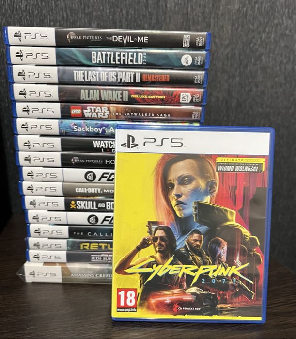 Продам комплект игр доя ps5