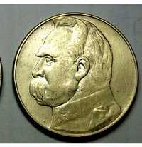 Moneta ll RP 10zl Józef Piłsudski 1936r