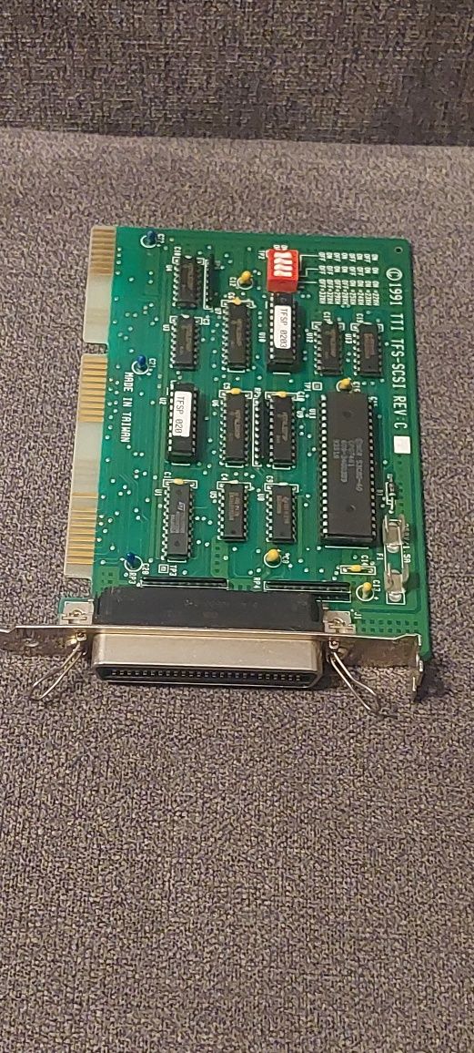 1991 TTI TFS- scsi isaccontroler card pci REV:C #GK4805