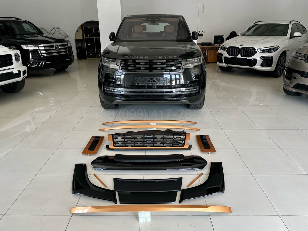 Обвес Gold packege Голд пакет Range Rover VOGUE L460 Autobiography