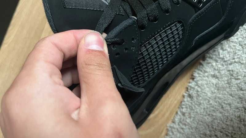 Nike Air Jordan 4 Retro Black Eu  38