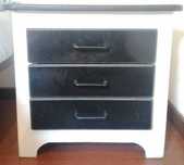 Mesa Cabeceira 3 Gavetas