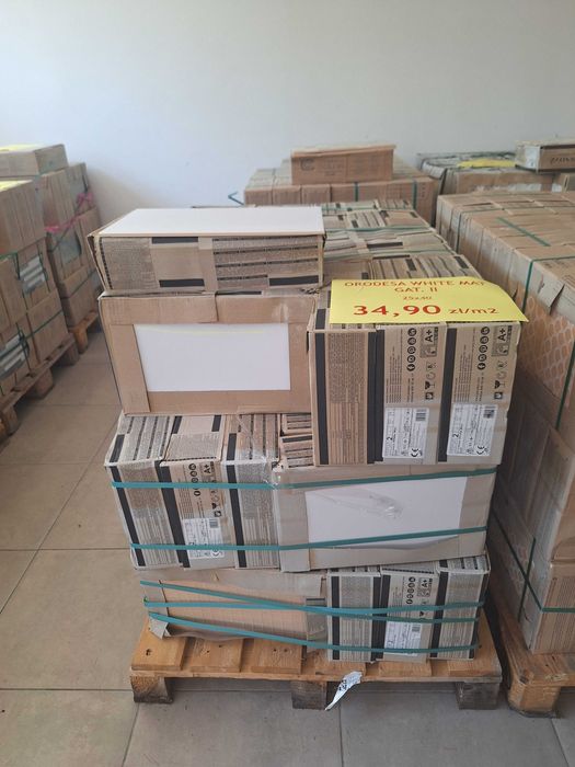 Płytka ścienna Orodesa white 25x40 Paradyż GATUNEK  2