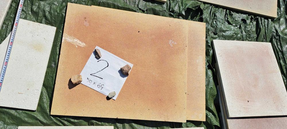 Półka płyta 59 x 69 cm do pieca ceramicznego