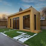 SAUNA OGRODOWA Fińska CUBE z piecem – montaż 1 dzień – cała Polska