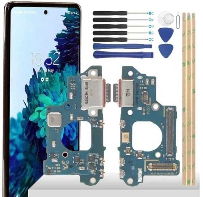Złącze Ładowania Płytka Gniazdo USB Do Samsung Galaxy S20 FE 5G