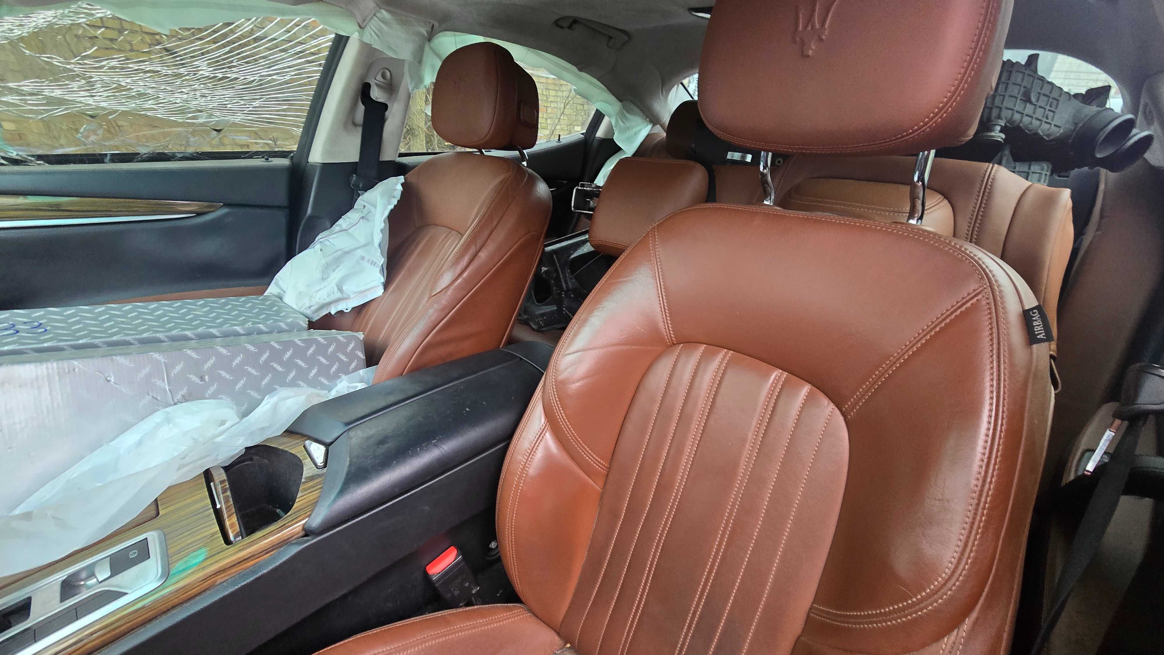 Разборка  Шрот Запчасти Maserati Ghibli Мазерати Америка 3.0 Турбо