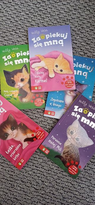 Książki o kotkach - seria "Zaopiekuj się mną"