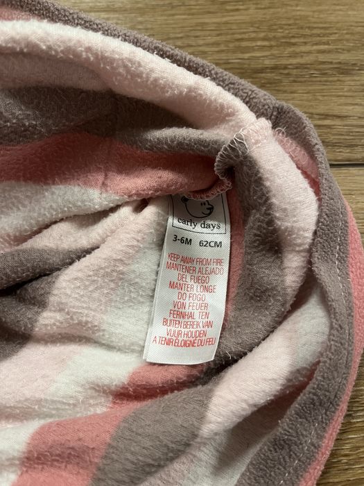 Sukienka wiosenna zimowa 62 miekka milutka welurowa
