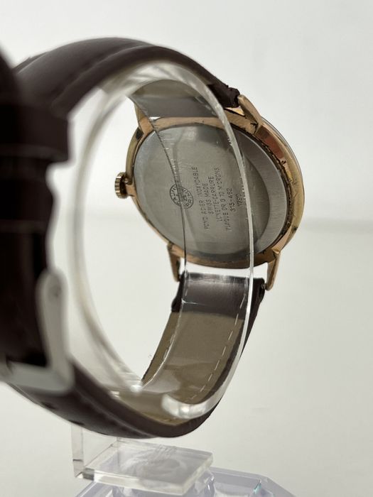 Relógio Vintage Cauny Prima c/ Bracelete Castanha