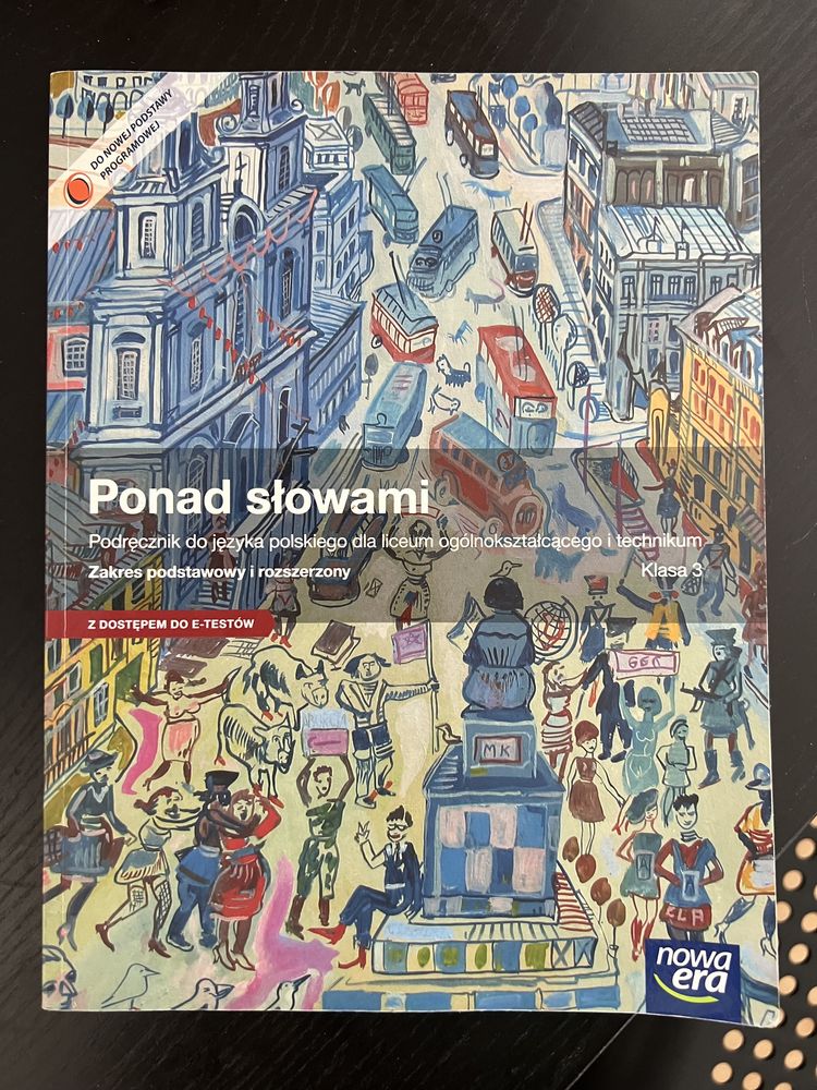 Podręcznik do języka polskiego Ponad Słowami klasa 3