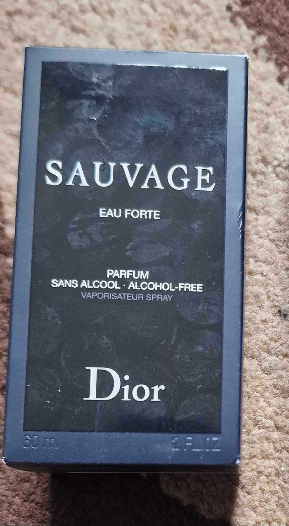 DIOR Sauvage Eau Forte perfumy bez alkoholu dla mężczyzn 60 ml
