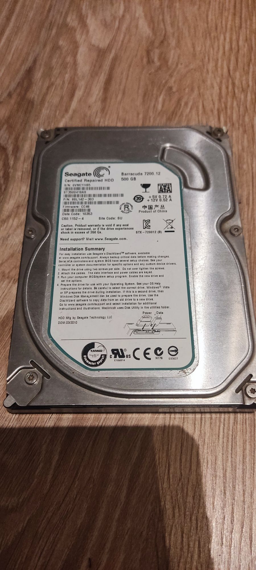 Pamięć do komputera (SSD,HDD) !Cena jest wpisana za wszystkie!