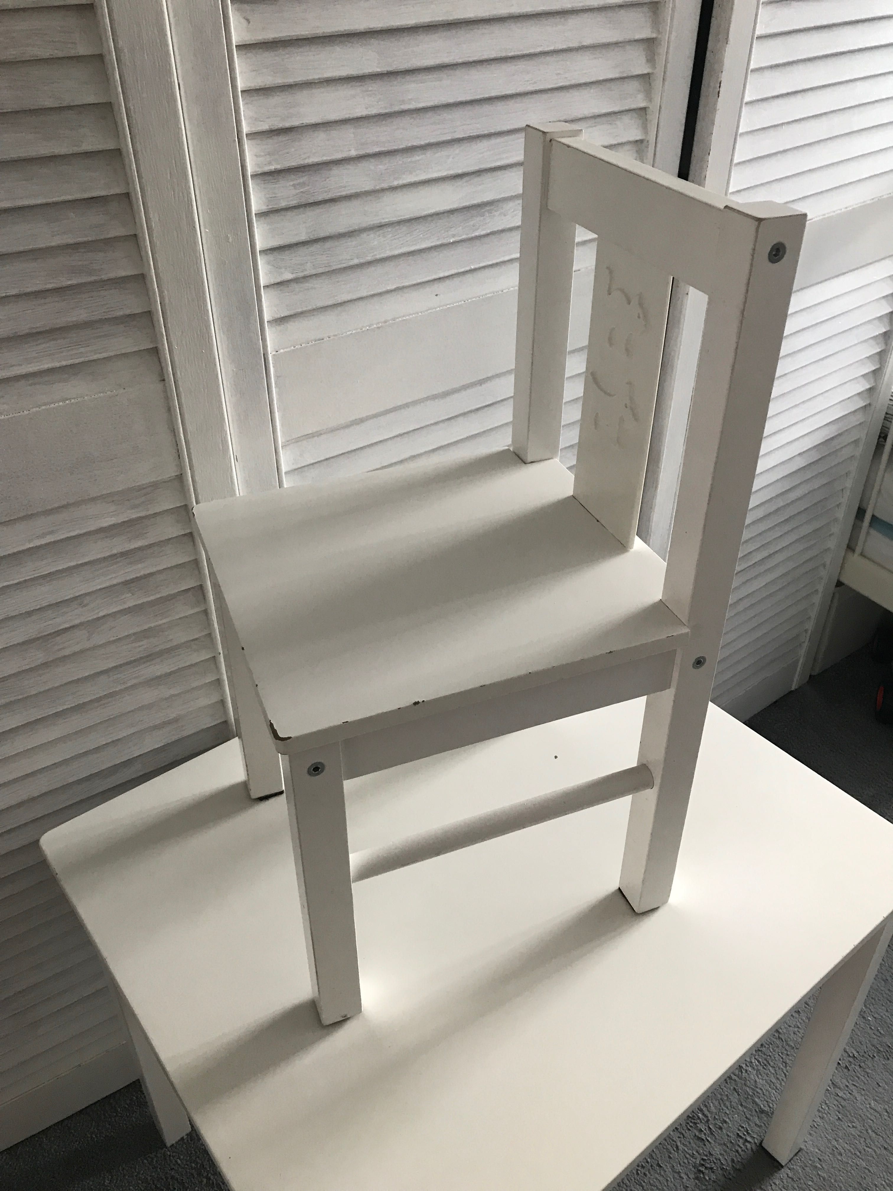 Stolik dziecięcy, krzesełko Ikea Kritter