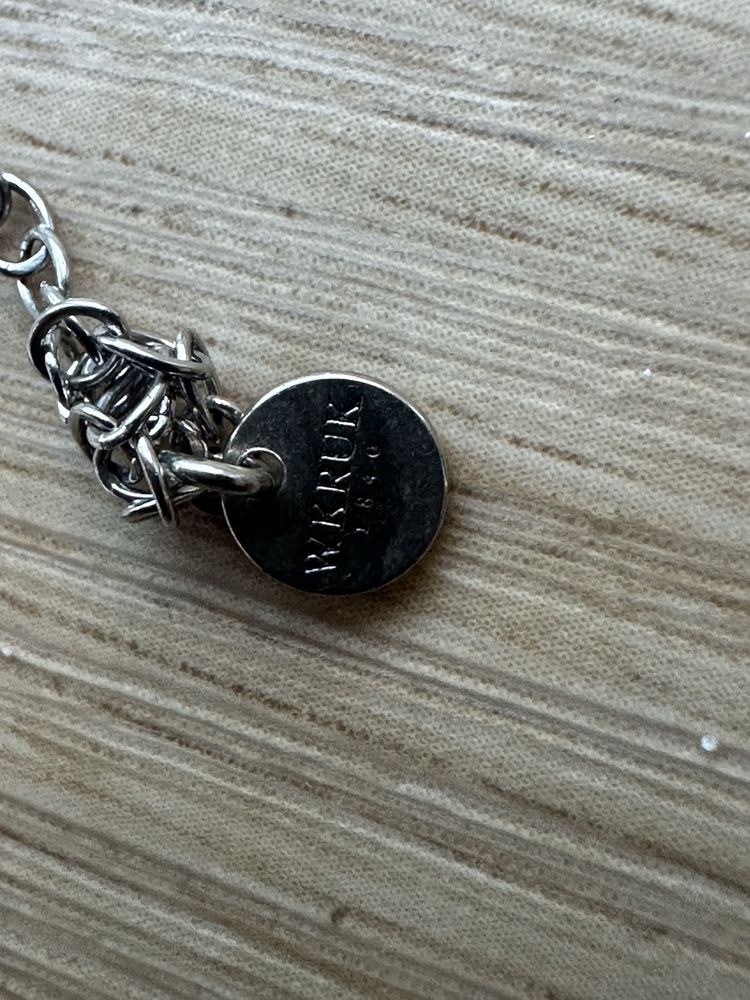 Łańcuszek meski Kruk srebro proba 925
