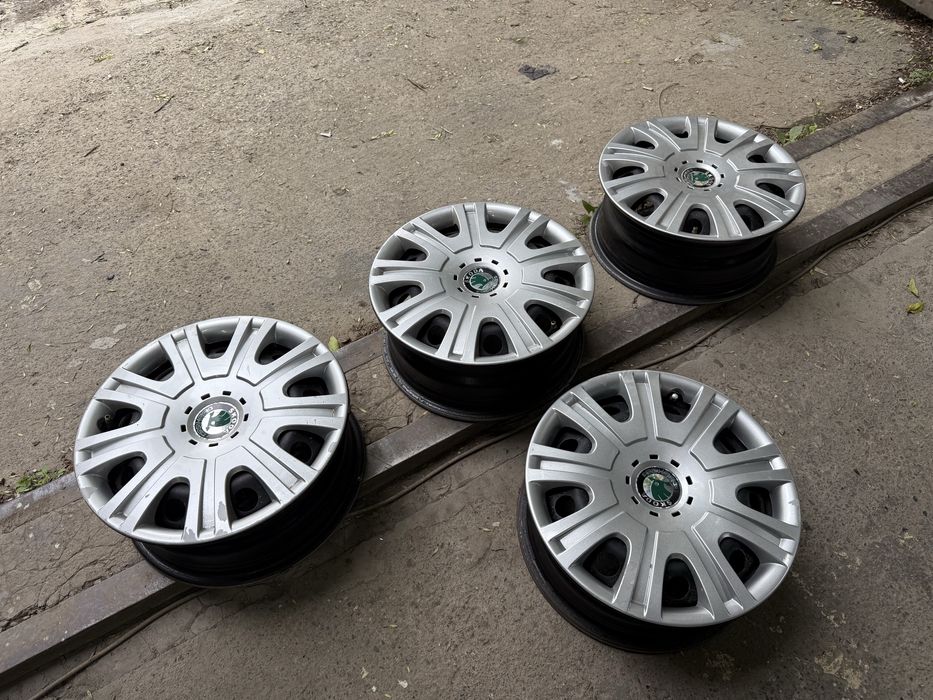Диски шкода А5 R15 5.112