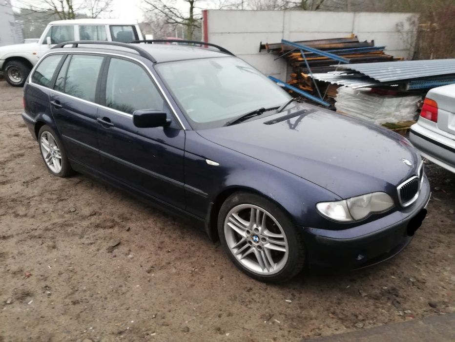 Maska błotnik zderzak drzwi BMW E46 orientblau metallic