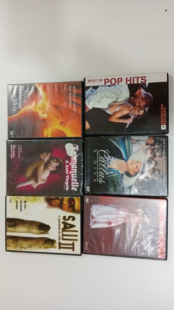 Coleção de DVD Originais para todos os gostos