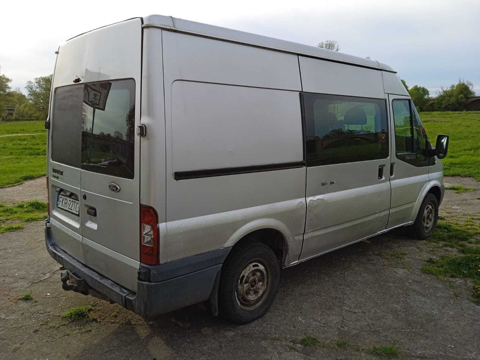 Ford Transit Brygadówka 6 miejsc 2006r 2.2 TDCI Wysoki