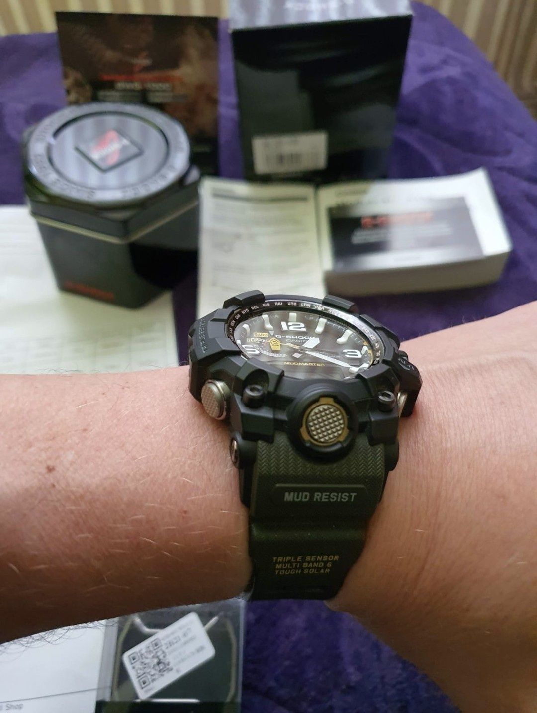 Casio g-shock gwg 1000 zamianana rama simson s51 z d/k