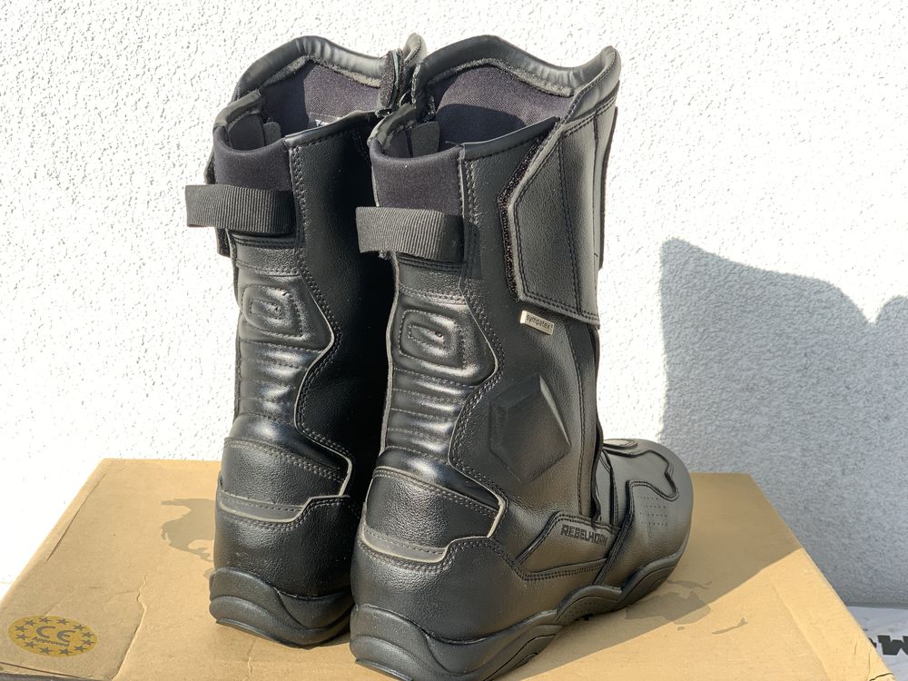 Buty motocyklowe Rebelhorn Compass rozmiar 43 Membrana, Super Stan!