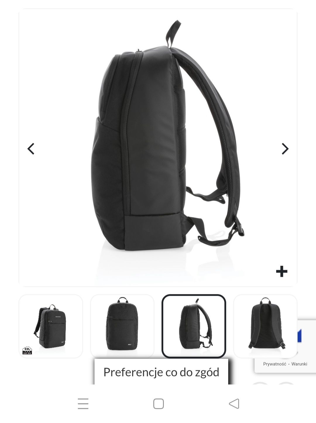 Plecak na laptopa ze sterylizatorem 15,6 calaUV-C