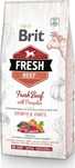 Karma Superpremium Brit Fresh Puppy Large, wołowina z dynią 12 kg
