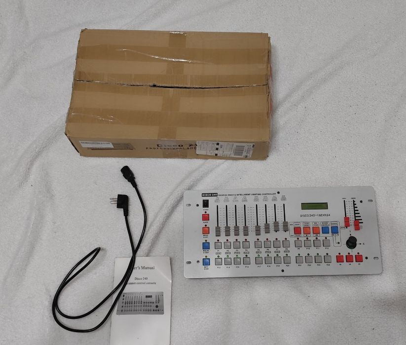 Controlar disco 240 DMX 512