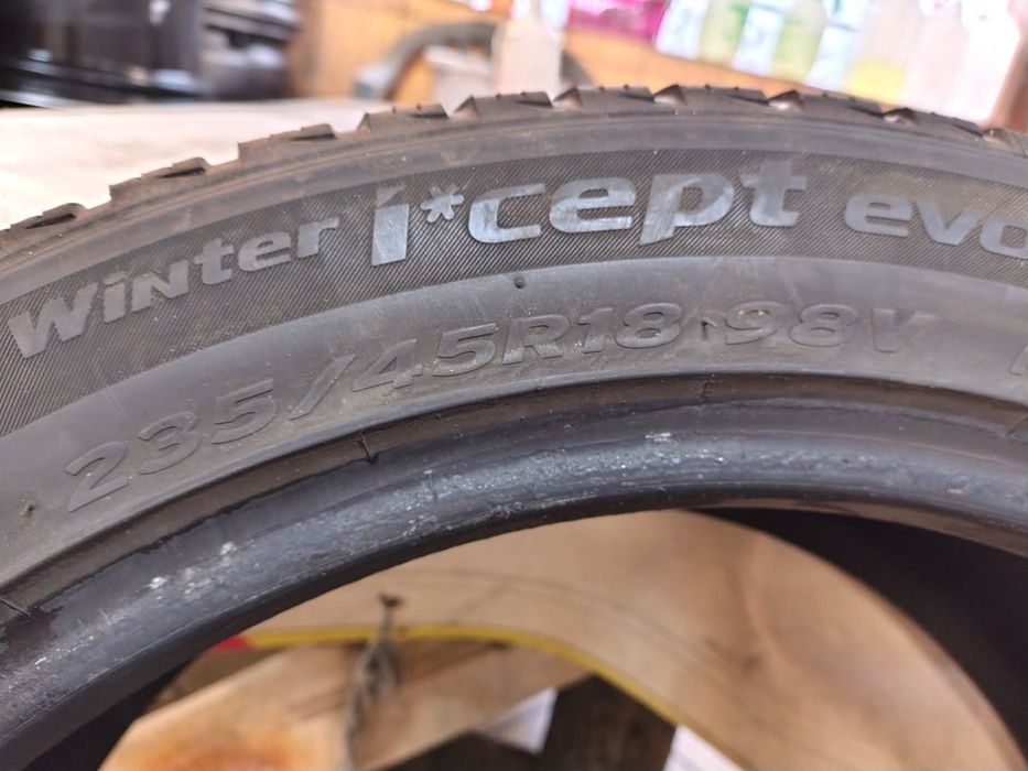 235/45/18 hankook opony zimowe 2szt evo3