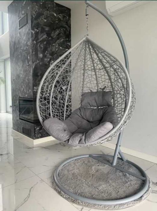 подвесное кресло кокон садовое