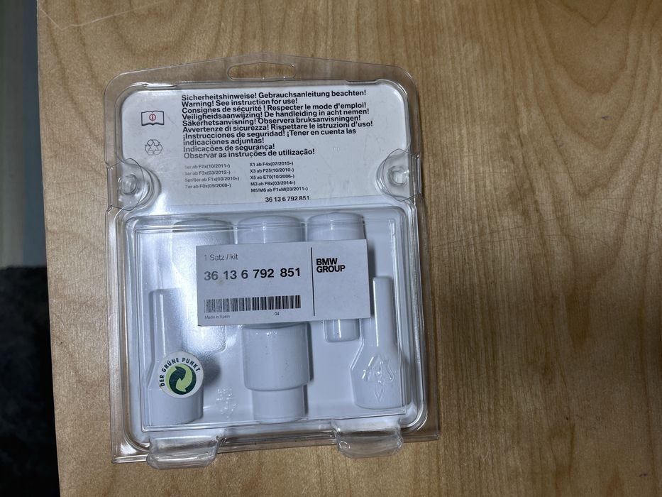 Parafusos antirroubo BMW M14x1,25