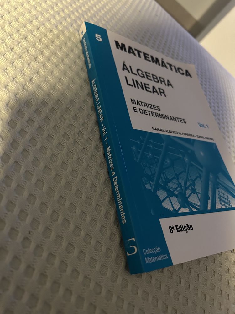 Livro Álgebra linear - matrizes e determinantes - vol 1