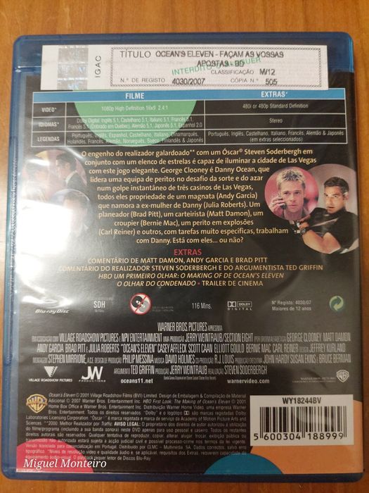 Blu Ray Oceans Eleven